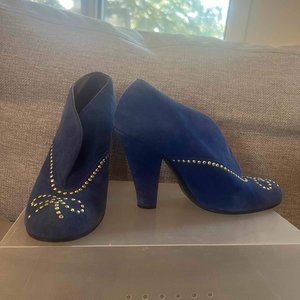 Marc by Marc Jacobs blue suede heels, 38